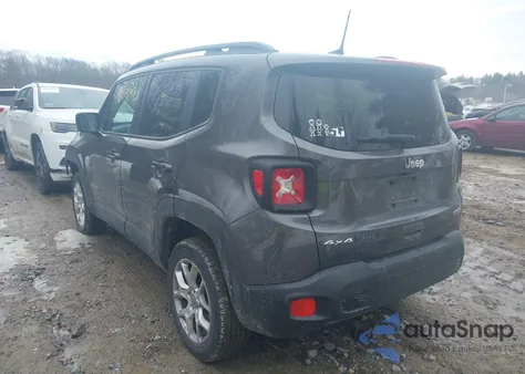 2018 Jeep Renegade Latitude 4X4 from USA, damaged, VIN ZACCJBBB5JPG98315